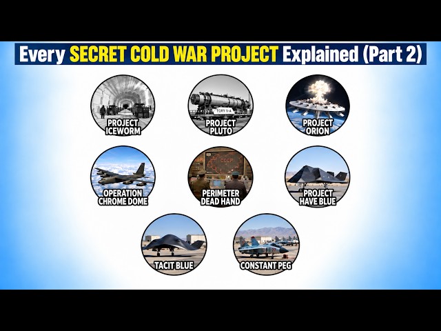Every Secret Cold War Project Explained In 5 Minutes (Part 2)
