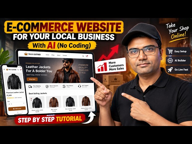 Build an E-Commerce Website in 10 Minutes Using Hostinger AI Website Builder 2026