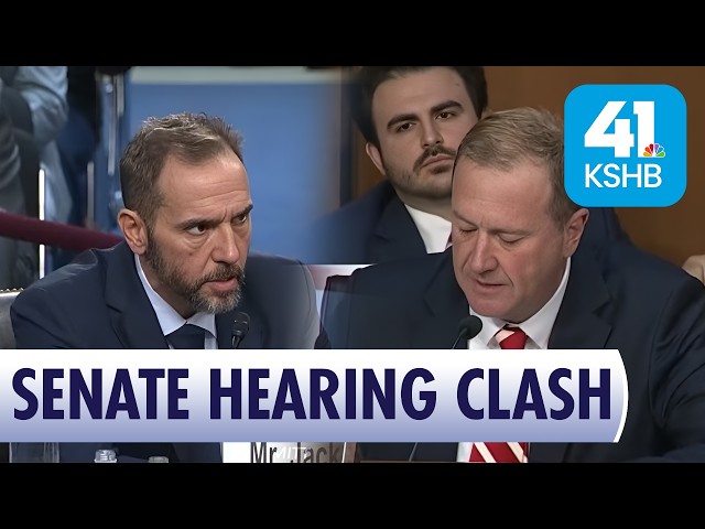 U.S. Sen. Eric Schmitt and Jack Smith Clash in Senate Hearing