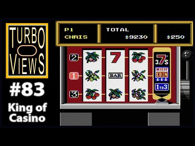 "King of Casino" - Turbo Views 83 (TurboGrafx-16 / Duo game REVIEW!)