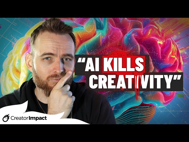Did AI KILL creativity?? What AI could do to human creativity.
