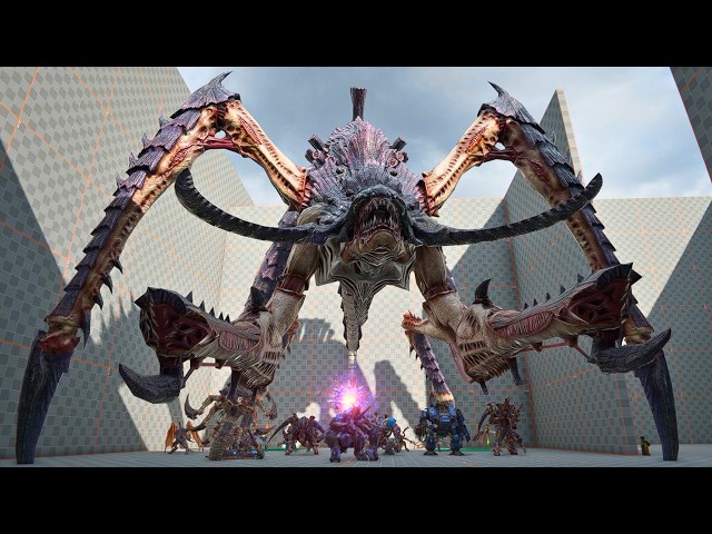 Space Marine 2 NPC Size Comparison | Warhammer 40k
