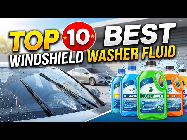 Stop Buying Gallons! Top 10 BEST Windshield Washer Fluid Concentrates 🚗💦 | Car Restore Works