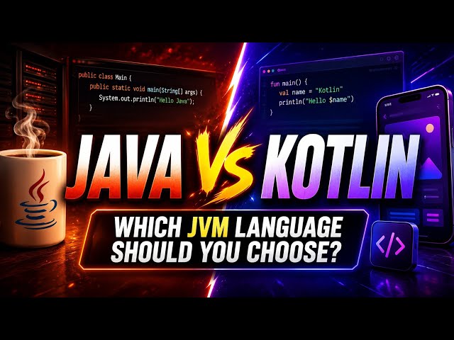 Java vs Kotlin | Which JVM Language Should You Choose? | Uplatz