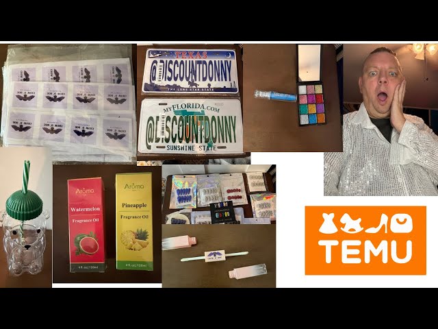 Temu haul. lots of wonderful finds! Lots of custom made items.  was it worth the wait for custom?
