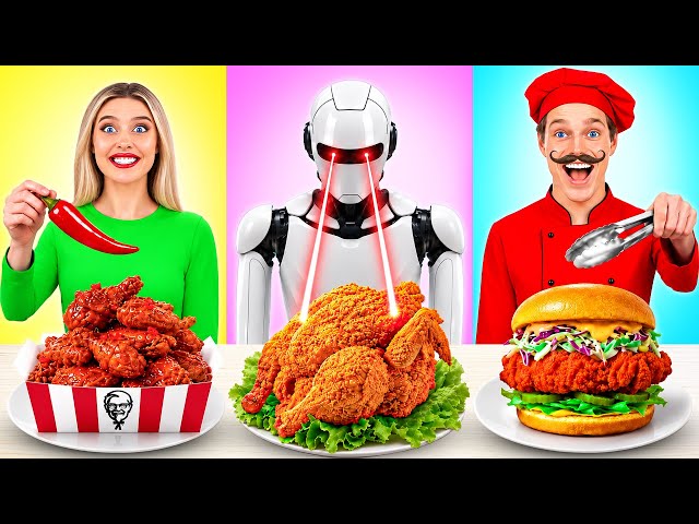 Cooking Challenge with a Robot | Fantastic Kitchen Recipes by Multi DO Challenge