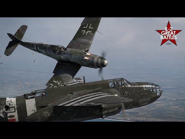 Satisfying Plane Crashes, Shootdowns & Explosions 363 | IL-2 Sturmovik | Flight Simulator Crashes