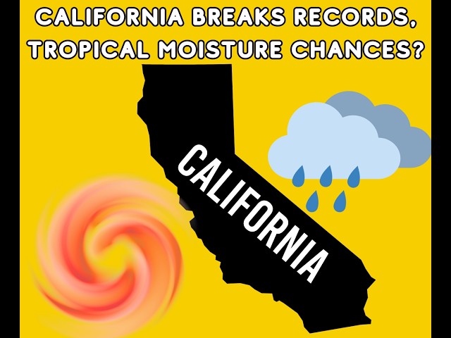 Oct 4th California Weather: Major Heat Wave and Watching Tropical Moisture!