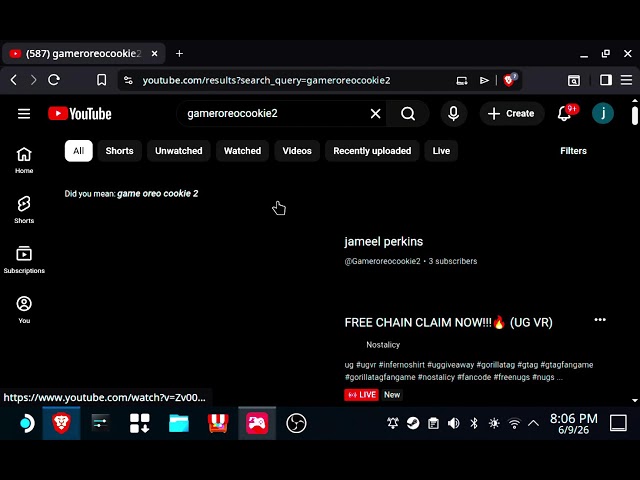 jameel perkins Live Stream