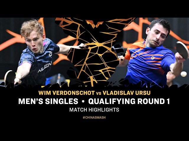 Wim Verdonschot vs Vladislav Ursu | MS QR1 | #ChinaSmash 2026
