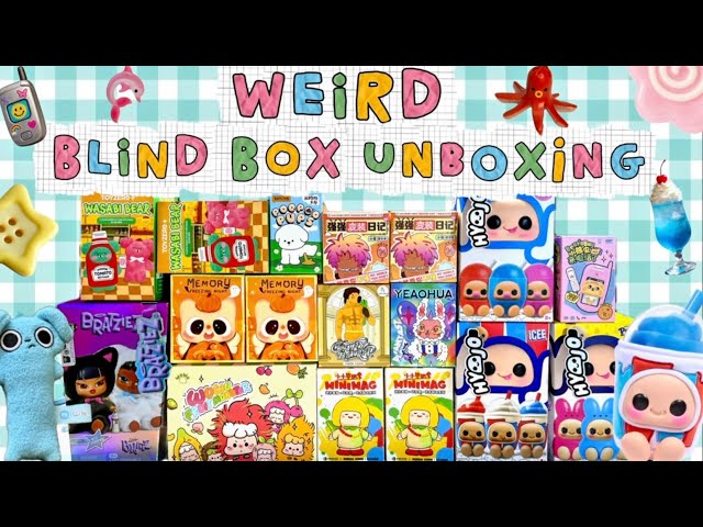 WEIRD?!?! BLIND BOX UNBOXING!! *♡*HYOJO, PITTY, & MORE!!