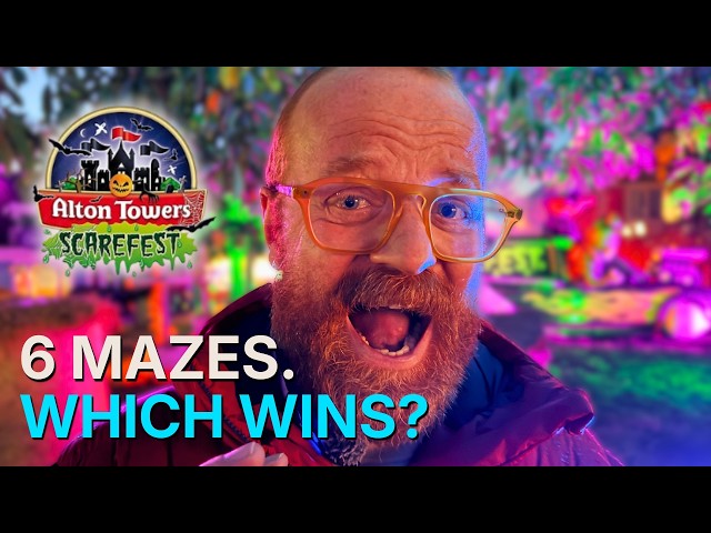 I Paid for Every Alton Towers Scarefest Maze So You Don't Have To