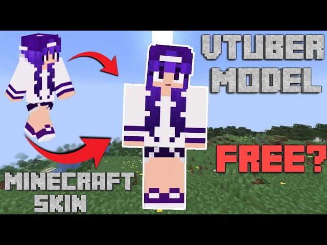 How to Use the FREE Minecraft VTuber Model by @HeyItsAnjello  (Tutorial)
