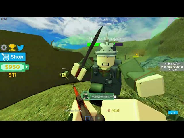 Roblox War Simulator World War 1 Gameplay 4K HDR No Commentary