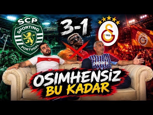 KÜRŞAT AND DAYI REACT TO SPORTING LISBON VS GALATASARAY MATCH!