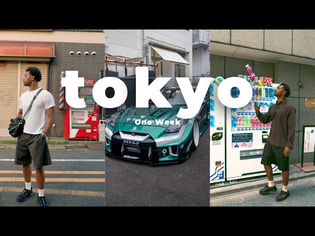 7 days living in tokyo, for the first time