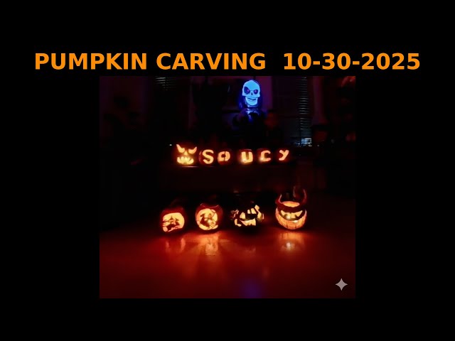 PUMPKIN CARVING DIY / HOW We Carve Our Pumpkins #halloween