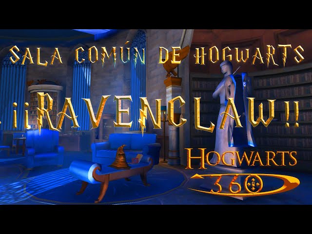 Harry Potter | Ravenclaw Common Room 360 Degrees in 3d! 🤯 🦅