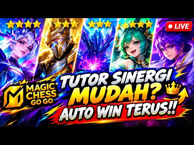[LIVE🔴]PUSH RANK ALUCARD MCGOGO MAGIC CHESS