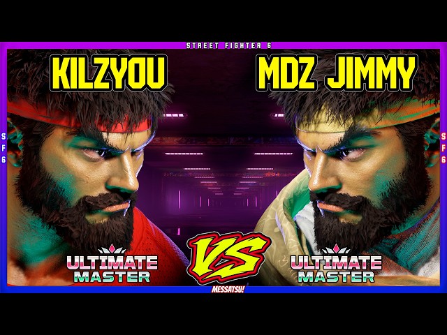 SF6 Kilzyou (Ryu) VS MDZ Jimmy (Ryu)💥Messatsu!💥スト6💥Street fighter 6