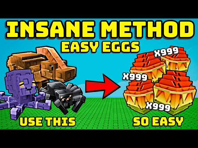 😱 INSANE METHOD FOR EASY AUTUMN EGGS IN GROW A GARDEN