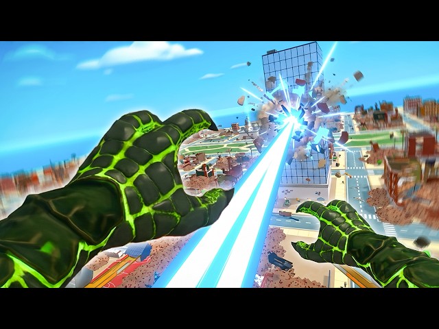 I Became Godzilla and Flattened a City in VR