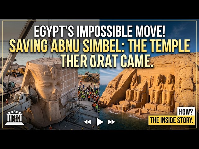 The Impossible Rescue: How the World Saved the Abu Simbel Temples!