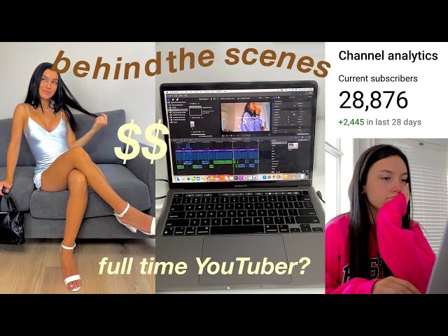WORK WEEK IN THE LIFE OF A CONTENT CREATOR//how much I make, what I do & more