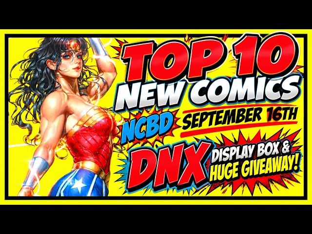 🔥 MARVEL vs DC   WHO TAKES #1?! | Top 10 New Comics NCBD September 16th