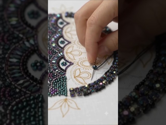 A Stitch of Art💫 Threads Tell Stories #embroidery #handmade #embroideryart #ai #machineembroidery.