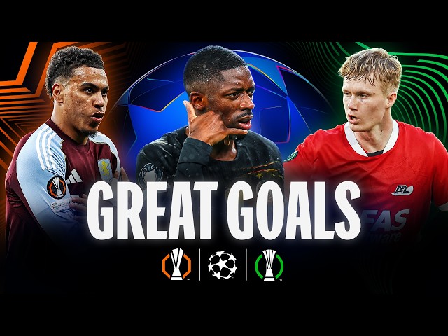 BEST Quarter-Final 2nd Leg Goals! | Champions League, Europa League & Conference League