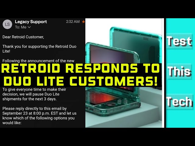 Retroid Responds to Duo Lite Orders to Upgrade! | Test This Tech 