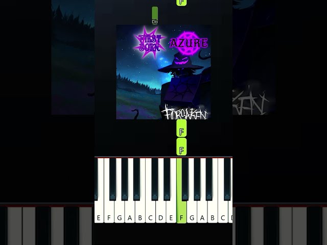 FORSAKEN OST - Devotion (Easy Piano Tutorial)