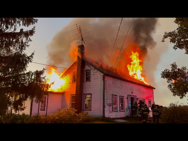 *On Scene* Wilton Fire, 2nd Alarm Structure Fire, 9-19-2026