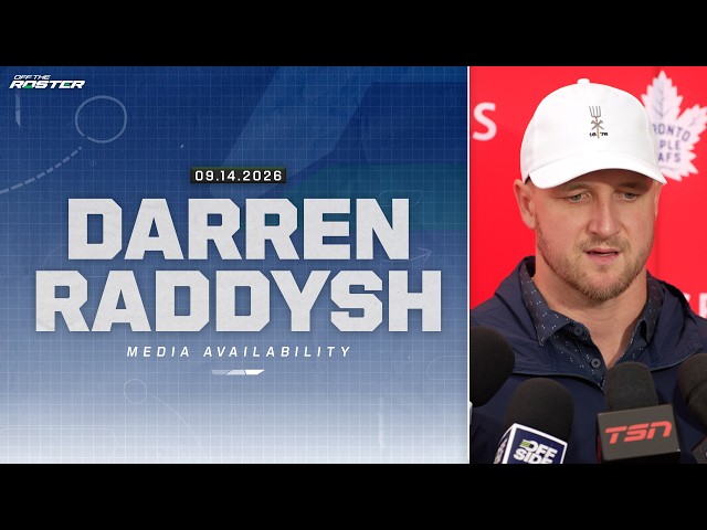 Leafs Darren Raddysh Media Availability - September 14