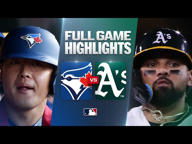 BLUE JAYS vs. ATHLETICS: Official Full Game Highlights (September 8) | 2026 MLB Season