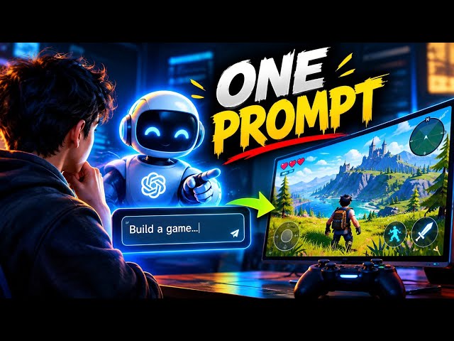 I Challenged AI to Build a Game With ONE Prompt