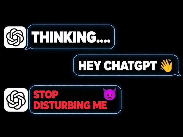 Disturbing ChatGpt while he's thinking... 😂
