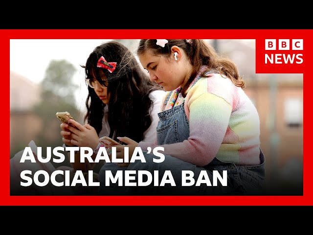 Australia's social media ban for children has left big tech scrambling | BBC News