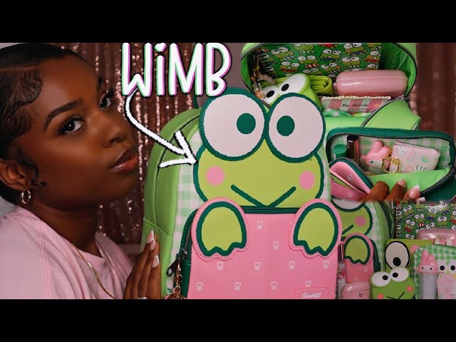 What’s In My Bag: Gingham Keroppi Sanrio Mini Loungefly Backpack