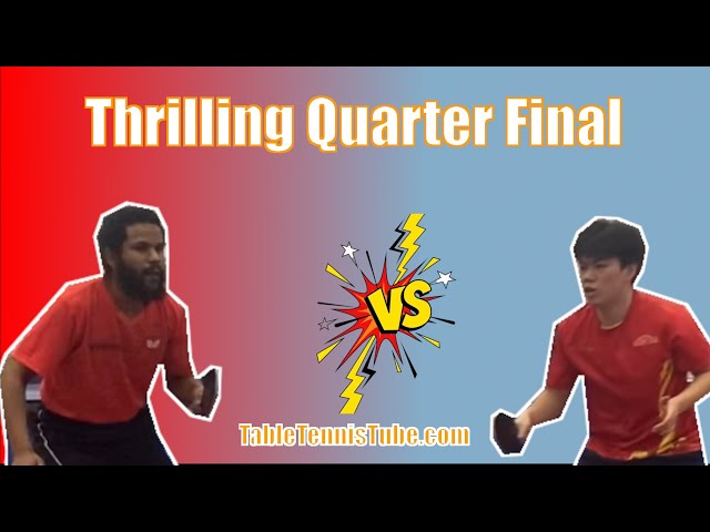 Thrilling Quarter Final: Winston vs Yuwen (Table Tennis)