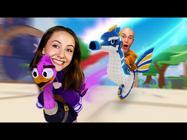 Racing to STEAL AN EGG