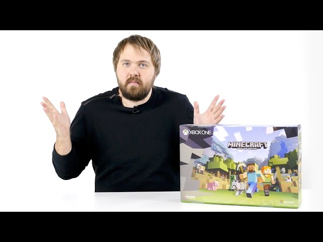 Распаковка Xbox One S Minecraft Edition