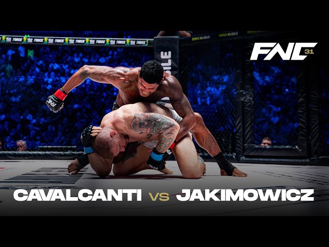 CAVALCANTI vs JAKIMOWICZ | FULL FIGHT | Ahilej FNC 31 by Meridianbet | Belgrade