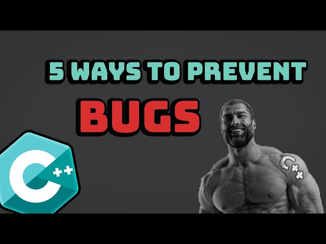 How to never write bugs in C++