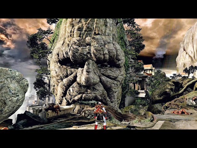 God Of War 3 Request | DOMINUS KRATOS + BLADES OF ATHENA | Full Walkthrough Gameplay #4