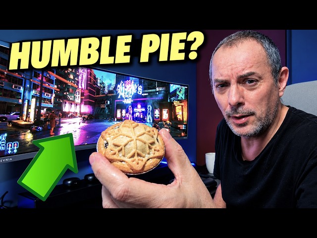 I Might Have to Eat My Words!! 40 Year Console Gamer Tries a Gaming Monitor