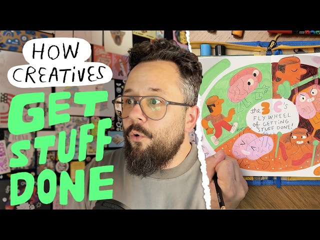 The 3 Part Process I Use to Actually Get Creative Stuff Done