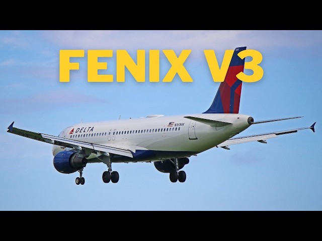 Fenix V3 Airbus A320 | KSAN - KSLC | MSFS 2024