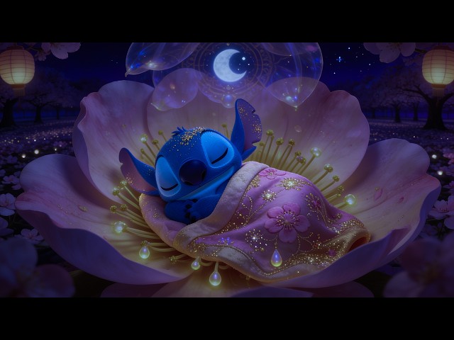 🌸 (NO ADS) Cozy Lotus Night - Fall Asleep Fast | Deep Sleep Music | Calm, Soothing, Healing Sounds